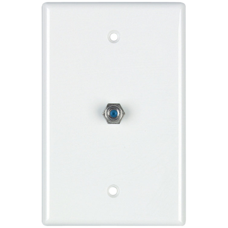 1Gang Coax Wall Plate Wayfair